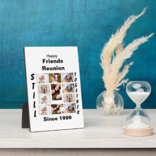 Custom Friends Reunion 11 Photo Collage Plaque
