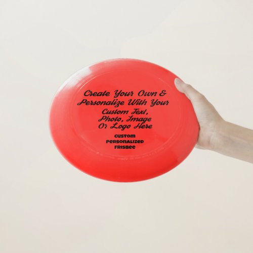 Custom Frisbee Create your Personalized Wham_O Frisbee