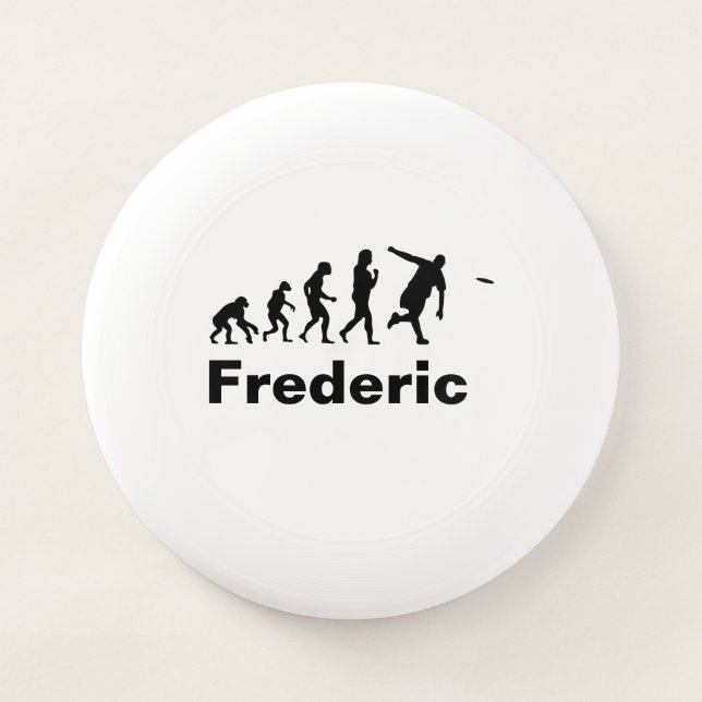Custom Frisbee Golf disk funny evolution (Front)
