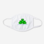 Custom Frog Cloth Face Mask (Front)