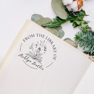 Custom From the Library Of Stamp