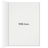 Custom Front Bright Mardi Gras Card on Black (Inside (Right))