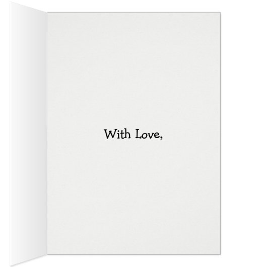 Custom Front Bright Mardi Gras Card on Black (Inside (Right))