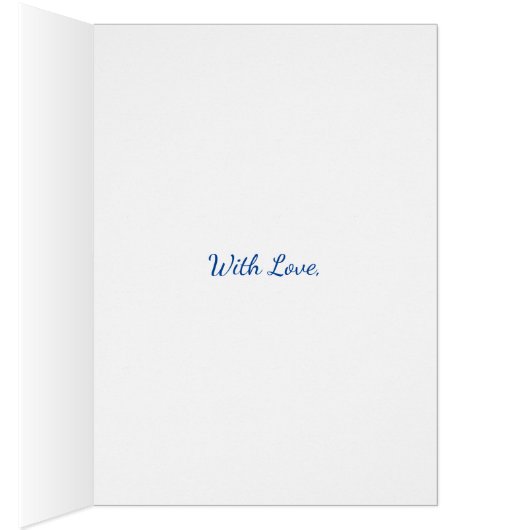 Custom Front Snowdrops Age-Specific Birthday (Inside (Right))