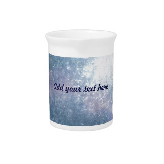 Custom Frozen Glass Pitcher