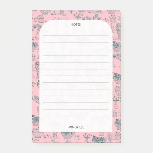 CUSTOM Fruits  Flower Grocery Shopping To_Do List Post_it Notes