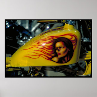 Custom fuel tank South Dakota Poster