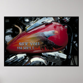 Custom fuel tank South Dakota Poster