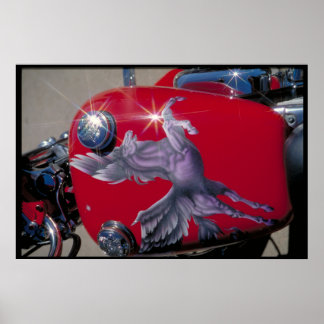 Custom fuel tank - South Dakota Poster
