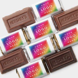 Custom Full Color Business Logo Company Branded Hershey's Miniatures