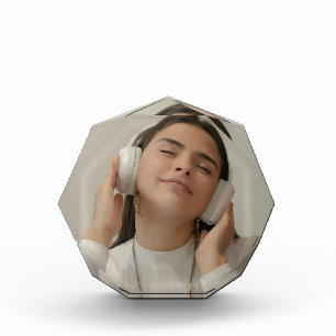 Custom Full Photo Modern   Acrylic Award