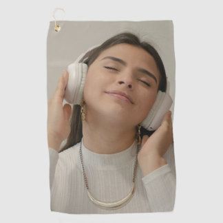 Custom Full Photo Modern  Golf Towel