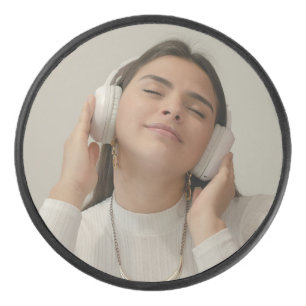 Custom Full Photo Modern Hockey Puck