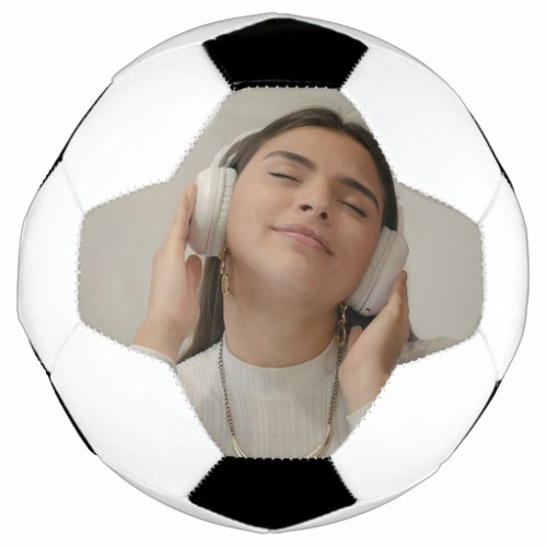 Custom Full Photo Modern    Soccer Ball