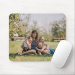 Custom Full Photo Mouse Pad<br><div class="desc">A great mouse pad featuring your favorite photo. Add your photo using the template form. Use the "customize further" option to add text if desired.</div>
