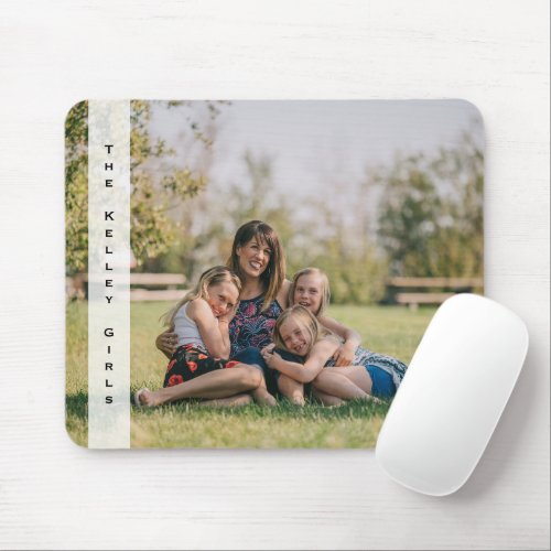 Custom Full Photo Vertical Personalization Mouse Pad