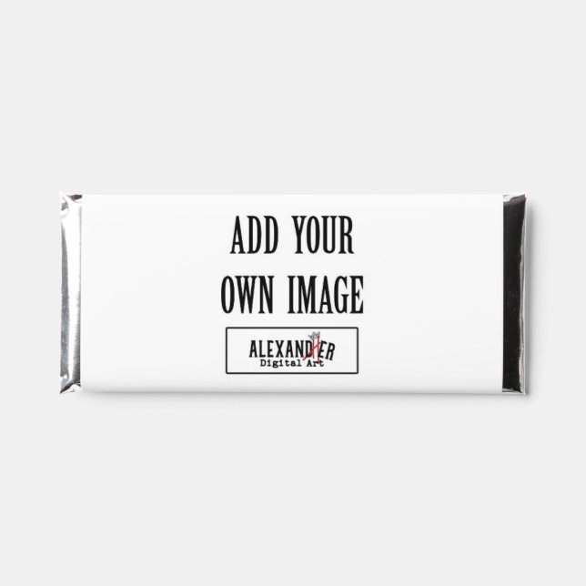 Custom Full Sized Hershey Bar Favors (Front)