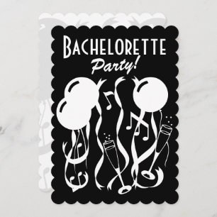 Custom fun bachelorette party invitation template