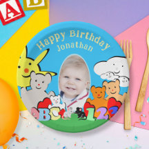 Custom Fun Cute Animals Birthday Party