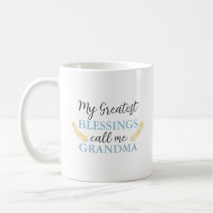 Custom Fun Grandmother Quote Text Coffee Mug