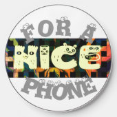 Custom Fun Text Wireless Charger (Front)