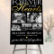 Custom Funeral 5 Photo Memorial Foam Board