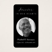 Custom Funeral Prayer Card (Front)