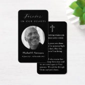 Custom Funeral Prayer Card (Desk)
