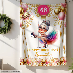 Custom Funny Blanket Grandmother Birthday Gift