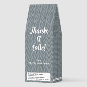 Custom Funny Cute Thank You Roasted Coffee