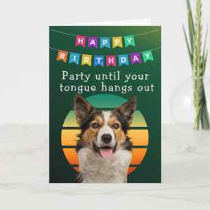 Custom Funny Dog Birthday Card