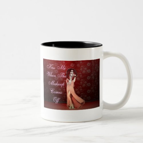 Custom Funny Drag Queen Two_Tone Coffee Mug