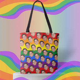 Rainbow Pride LGBT Strip  Tote Bag for Sale by Ricaso