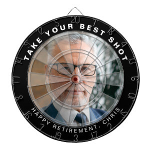 Custom Funny Gag Gift Photo Dartboard
