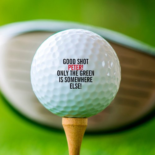 Custom Funny  Golf Balls