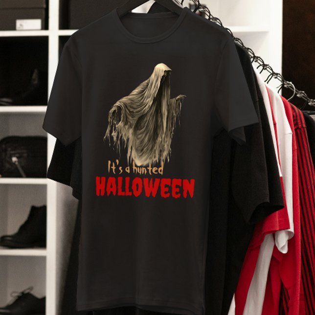 Custom Funny Gothic Horror Red Sepia Ghoul Mens T-Shirt (Creator Uploaded)