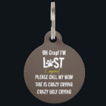 Custom Funny Graphic Letter Print Pet Dog Or Cat ID Tag<br><div class="desc">Custom Funny Graphic Letter Print Pet Dog Or Cat "Pet ID tag". Customizable dog Id tag. Customizable Cat id TAG. Custom Funny Pet Dog Or Cat Pet ID tag. aLL BIG AND SMALL ID TAGS. Home & Living > Pet Supplies > Collars, Harnesses & Leashes > ID Tags > Cat...</div>