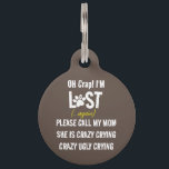 Custom Funny Graphic Letter Print Pet Dog Or Cat Pet ID Tag<br><div class="desc">Custom Funny Graphic Letter Print Pet Dog Or Cat "Pet ID tag". Customizable dog Id tag. Customizable Cat id TAG. Custom Funny Pet Dog Or Cat Pet ID tag. aLL BIG AND SMALL ID TAGS. Home & Living > Pet Supplies > Collars, Harnesses & Leashes > ID Tags > Cat...</div>