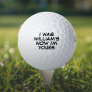 Custom Funny Now I'm Yours Comic Book Lost Golf Balls