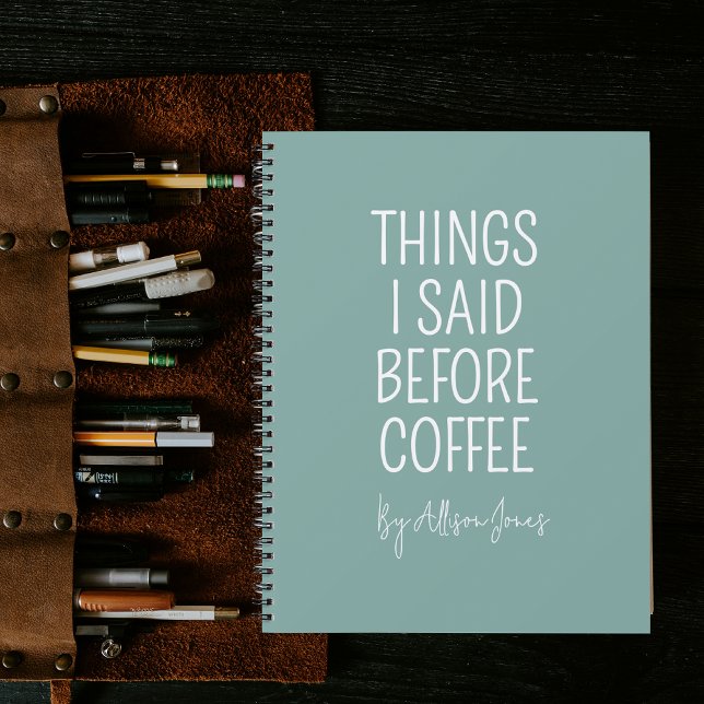 Custom Funny Nurse Gift & Medical Coworker Journal (Personalized Coffee Quote Notebook for Medical Staff, Coworkers & Friends)