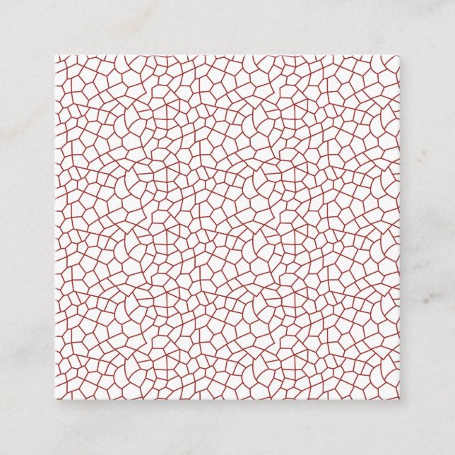 Custom Funny Personalized Gift Bags Square Business Card (Front)