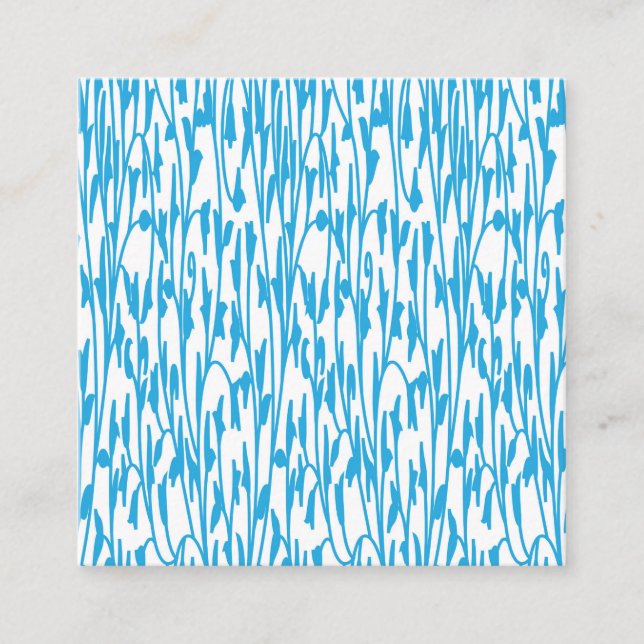 Custom Funny Personalized Gift Bags Square Business Card (Front)