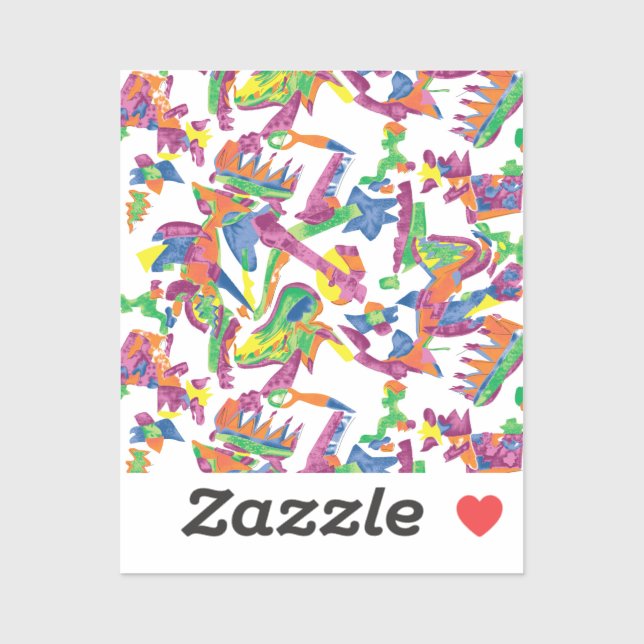 Custom Funny Personalized Gift Bags Sticker (Sheet)