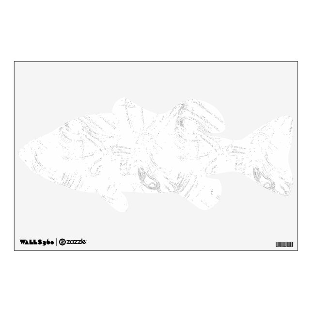 Custom Funny Personalized Gift Bags Wall Decal (Front)