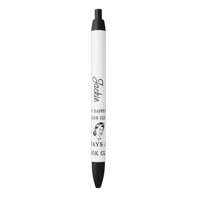 Custom Funny Reading Book Club  Pen (Front Vertical)