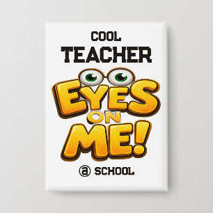 Custom Funny Teacher Gifts  Personalized by School Button