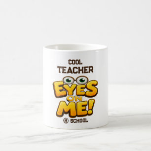 Custom Funny Teacher Gifts Personalized by School Coffee Mug