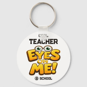 Custom Funny Teacher Gifts  Personalized by School Keychain