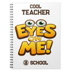 Custom Funny Teacher Gifts Personalized by School Notebook