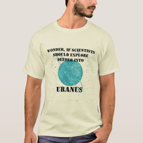 Custom Funny Uranus Shirt Hip Uranus Joke Pun T_Shirt